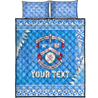 (Custom Personalised) Tonga Apifo'ou College Quilt Bed Set Simplified Version LT8 - Polynesian Pride
