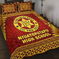 Tonga Niuatoputapu High School Quilt Bed Set Simplified Version LT8 - Polynesian Pride