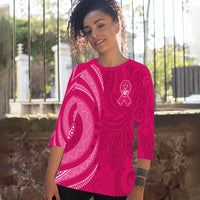 Panthers Rugby Raglan 3/4 Sleeve T Shirt Premiers 2022 Back to Back Champions LT13 Pink - Polynesian Pride
