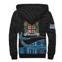 Fiji Polynesian Sherpa Hoodie Featured Fijian Lovers LT13 - Polynesian Pride