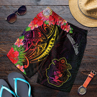 Solomon Islands Men's Shorts - Tropical Hippie Style - Polynesian Pride
