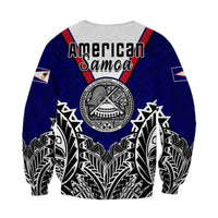 American Samoa Sweatshirt Bald Eagle Mix Polynesian LT13 - Polynesian Pride