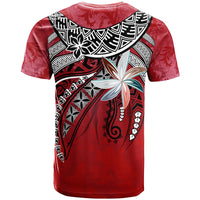 Guam T Shirt Fanciful Forest Red Color - Polynesian Pride
