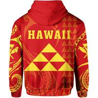 Kanaka Map Mauna Kea Polynesian Zipper Hoodie Felicity Style - Polynesian Pride