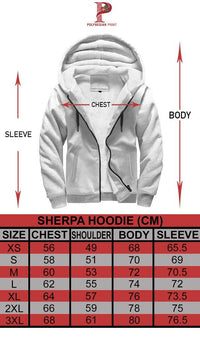 American Samoa Sherpa Hoodie - Blue Spirit - Polynesian Pride