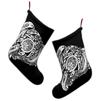 Simple Christmas Stocking White AH - Polynesian Pride