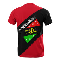 Papua New Guinea T Shirt PNG Flag Southern HighlAnds Province Flag - Polynesian Pride