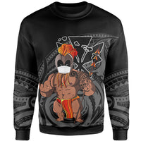 Hawaii Stay At Home Warrior Sweatshirt - Polynesian Pride