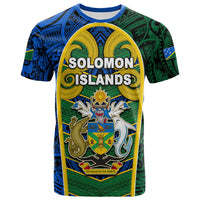 Solomon Islands Independence Day 44th Anniversary T Shirt No.2 LT6 Blue - Polynesian Pride