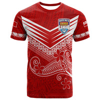 Tonga Mate Maa Rugby Kupesi T Shirt LT9 Red - Polynesian Pride