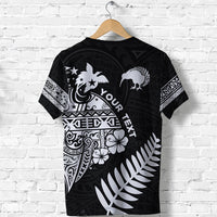 Custom Papua New Guinea and New Zealand T Shirt Maori Polynesian LT13 - Polynesian Pride