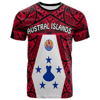 Custom Austral Islands T Shirt Polynesian Pattern French Polynesia LT13 - Polynesian Pride
