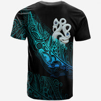 Aotearoa T Shirt Fern Mix Manaia Matau LT13 - Polynesian Pride