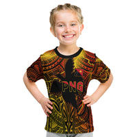 (Custom Personalised) Papua New Guinea T Shirt Kid Stalwart Polynesian Special LT13 - Polynesian Pride