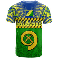Malampa Province T Shirt Vanuatu Pig Tusk Polynesian Flag Style LT14 - Polynesian Pride