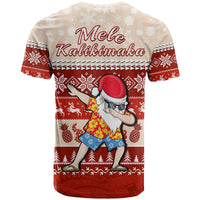 Hawaii Mele Kalikimaka T Shirt Dabbing Santa Red Merry Christmas LT14 - Polynesian Pride
