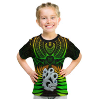 (Custom Text and Number) Aotearoa Fern T Shirt New Zealand Hei Tiki Special Style LT13 - Polynesian Pride