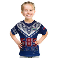 Samoa 685 T Shirt KID Uso Aso Uma Toa Samoa Rugby History Made LT13 - Polynesian Pride