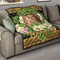 Tokelau Premium Quilt - Polynesian Gold Patterns Collection - Polynesian Pride