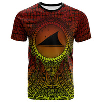 Tokelau T Shirt Polynesian Circle Pattern Unisex Reggae - Polynesian Pride