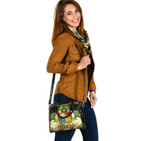 Tonga Shoulder Handbag - Polynesian Gold Patterns Collection - Polynesian Pride