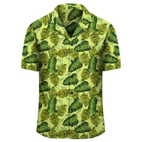 Tropical Green Hawaiian Shirt - Polynesian Pride