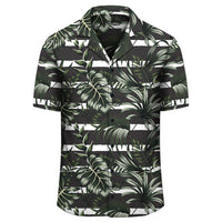 Tropical Line Patttern Hawaiian Shirt - Polynesian Pride