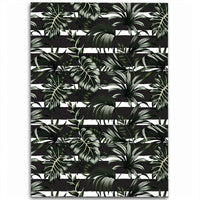 Tropical Line Patttern Area Rug - AH Luxurious - Polynesian Pride
