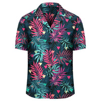 Tropical Pattern Hawaiian Shirt - Polynesian Pride
