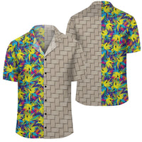 Tropical Pattern Mix Lauhala Moiety Hawaiian Shirt Unisex Art - Polynesian Pride