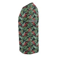 Hawaii Tropical Monstera Leaf Green Mix T Shirt - Polynesian Pride