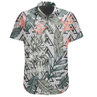 Hawaiian Shirt - Tropical Palm Leaves And Flowers Shirt - Polynesian Pride