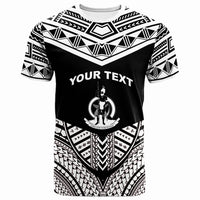 Vanuatu Custom T Shirt Tribal Pattern Cool Style White Color Unisex White - Polynesian Pride