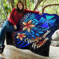 Wallis and Futuna Premium Quilt - Vintage Tribal Mountain - Polynesian Pride