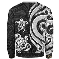 American Samoa Sweater - White Tentacle Turtle - Polynesian Pride