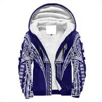 Hawaii - Waiakea High Sherpa Hoodie AH Blue - Polynesian Pride
