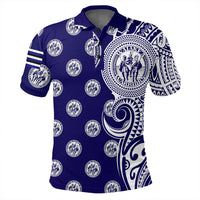 Custom Hawaii Polo Shirt Waiakea High Tribal Kakau Polo Shirt - Polynesian Pride