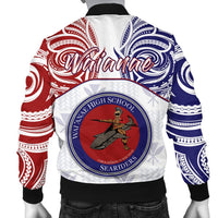 hawaiiMen's Bomber Jacket - Kanaka Waianae High School Men's Bomber Jacket Demodern Style AH - Polynesian Pride