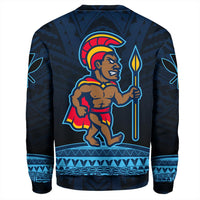 Hawaiian - Polynesian Kanaka Warrior Sweat Shirt - Strong Style - AH - Polynesian Pride