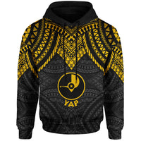 Yap Hoodie Micronesian Pattern Armor Style - Polynesian Pride
