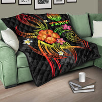 Polynesian Tahiti Premium Quilt - Legend of Tahiti (Reggae) - Polynesian Pride