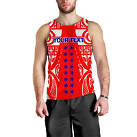 (Custom Personalised) Tuamotu Archipelago Tribal Tattoo Men Tank Top - LT12 - Polynesian Pride