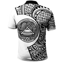 American Samoa Polo Shirt Go Fishing - Polynesian Pride