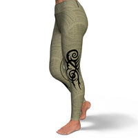 Polynesian Legging - Polynesian Design Camouflage Legging NN0 - Polynesian Pride