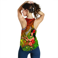 Hawaii Hula Girl Reggae Women Tank Top - LT2 - Polynesian Pride