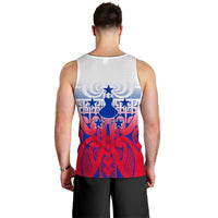 (Custom Personalised) Austral Islands Tribal Men Tank Top - LT12 - Polynesian Pride