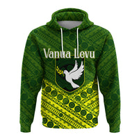 Vanualevu Fiji Hoodie Tapa Pattern LT12 - Polynesian Pride
