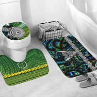 New Zealand And Cook Islands Bathroom Set Together - Paua Shell LT8 - Polynesian Pride