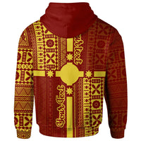 Rotuma Hoodie Custom Rotuma Flag Style - Polynesian Pride