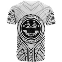 Federated States of Micronesia T Shirt FSM Seal Tribal Patterns - Polynesian Pride